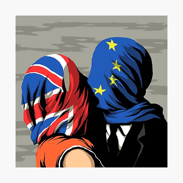 Item preview, The Brexit Lovers designed and sold by butcherbilly.