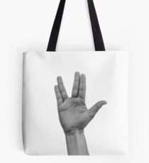live long and prosper Tote Bag