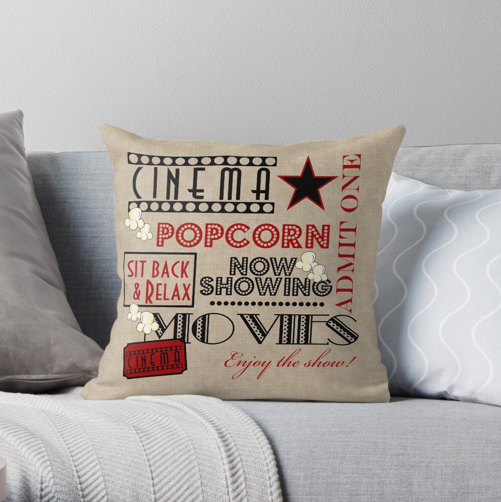 Popcorn Dekokissen
