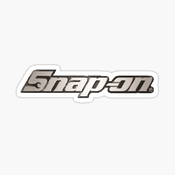 Snap On Logo Sticker