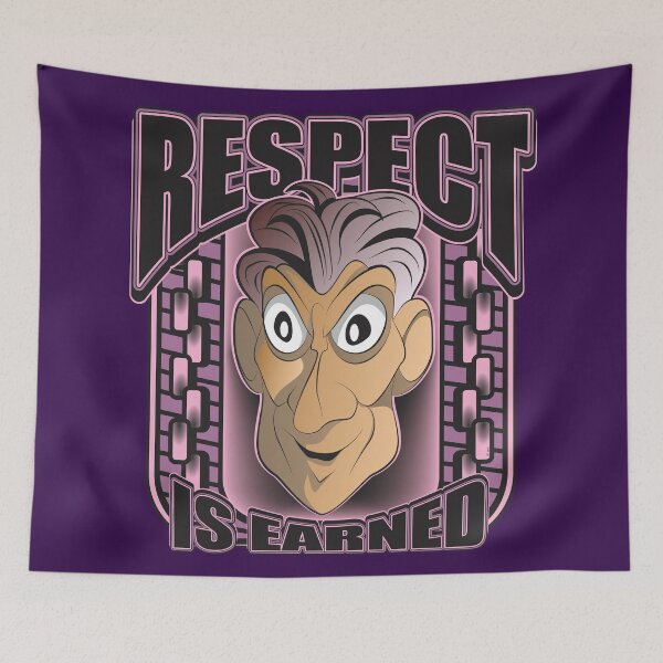Item preview, RESPECT IS EARNED designed and sold by MontanaJack.