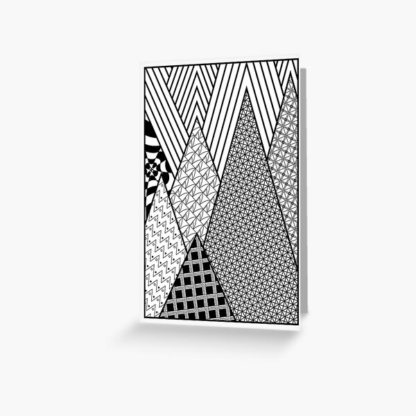 Society6 ケース black and white triangles by Her Art il_fullxfull.1106721305_gqtd.jpg