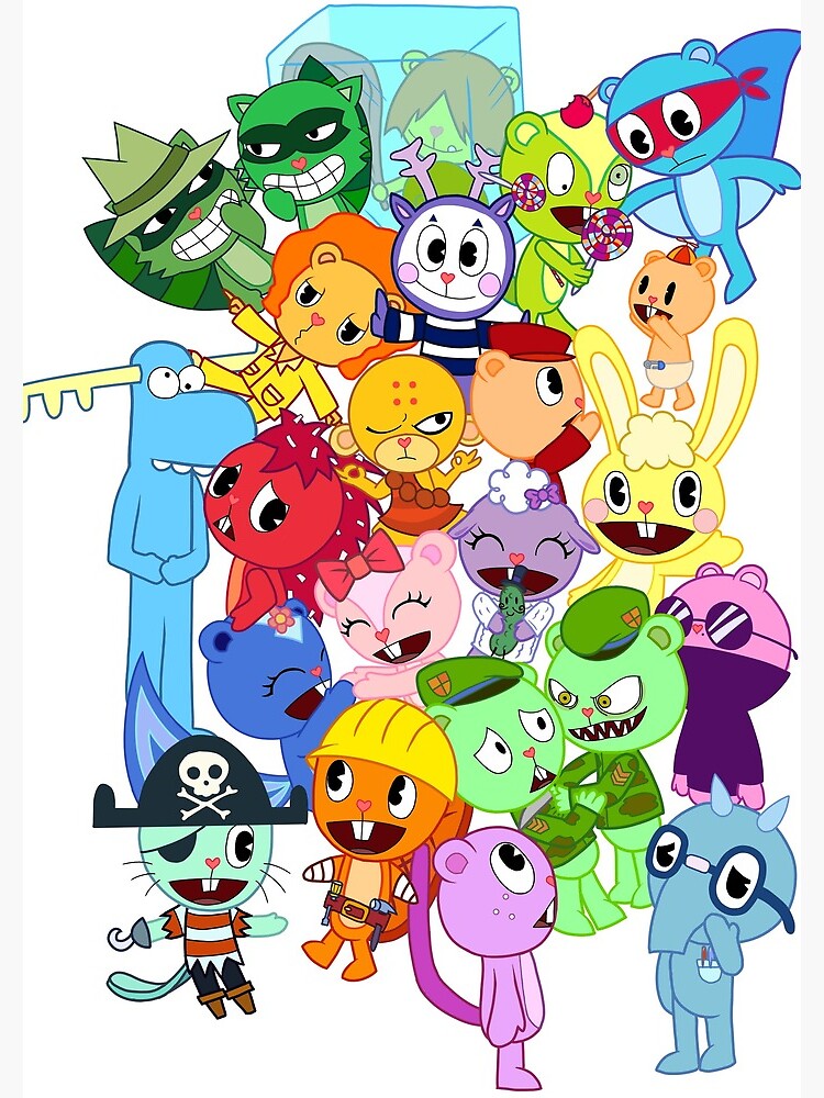 HAPPY TREE FRIENDS イラスト集 A4サイズ HAPPY TREE FRIENDS イラスト集 A4サイズ HAPPY TREE FRIENDS イラスト