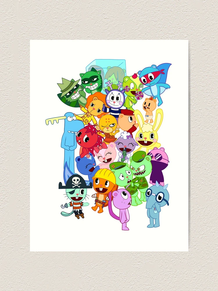 HAPPY TREE FRIENDS イラスト集 A4サイズ Happy Tree Friends Illustration book A4 size | eBay