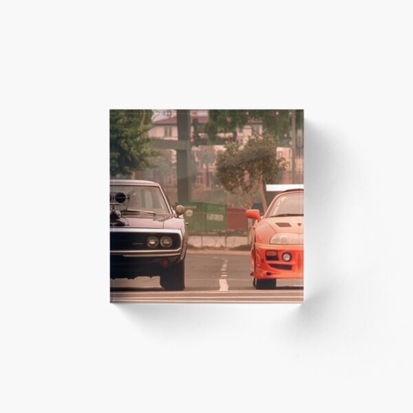The fast and the furious last race Acrylic Block