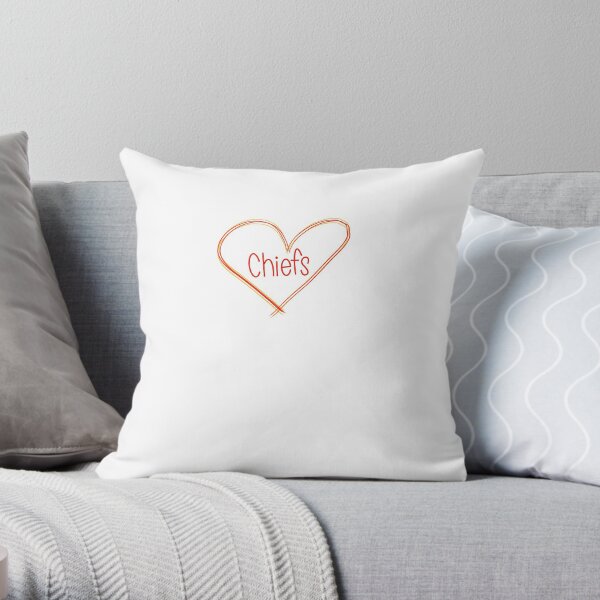 Chiefs love Throw Pillow