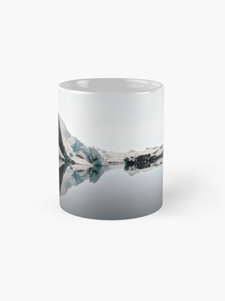 Alternate view of Frozen Symmetry, Glacier Lagoon Mug