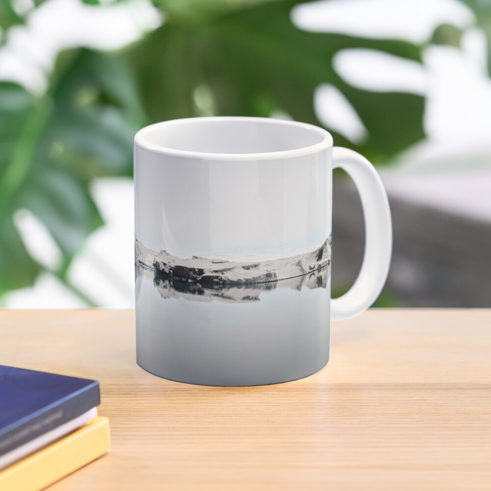 Frozen Symmetry, Glacier Lagoon Mug