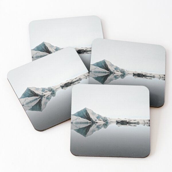 Item preview, Frozen Symmetry, Glacier Lagoon designed and sold by opheliaautumn.