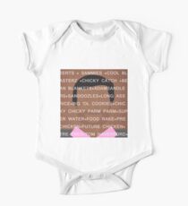 Tom Haverford Slang One Piece - Short Sleeve
