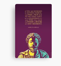 Marcus Aurelius quote: The Power to Revoke Canvas Print
