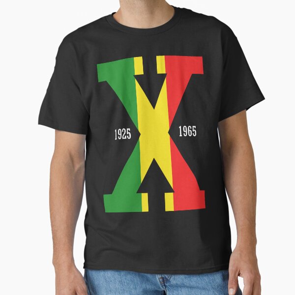 Aperçu de l'œuvre Rouge Vert Et Jaune Malcolm X 1925 - 1965 créée et vendue par IAmLisaMaria.