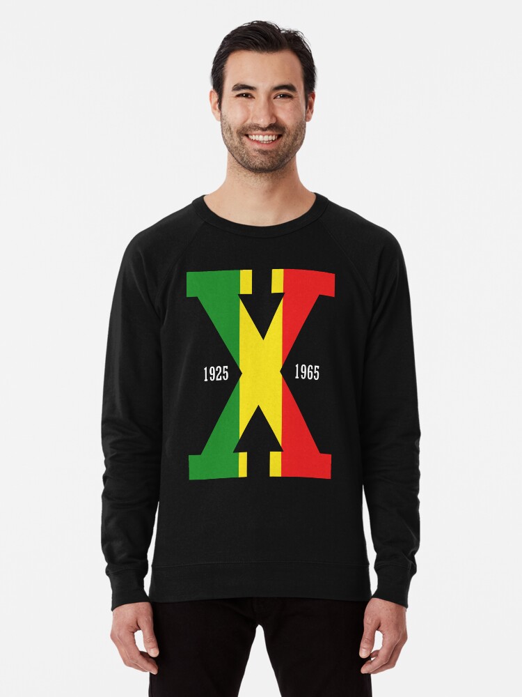 Red yellow shop green sweatshirt