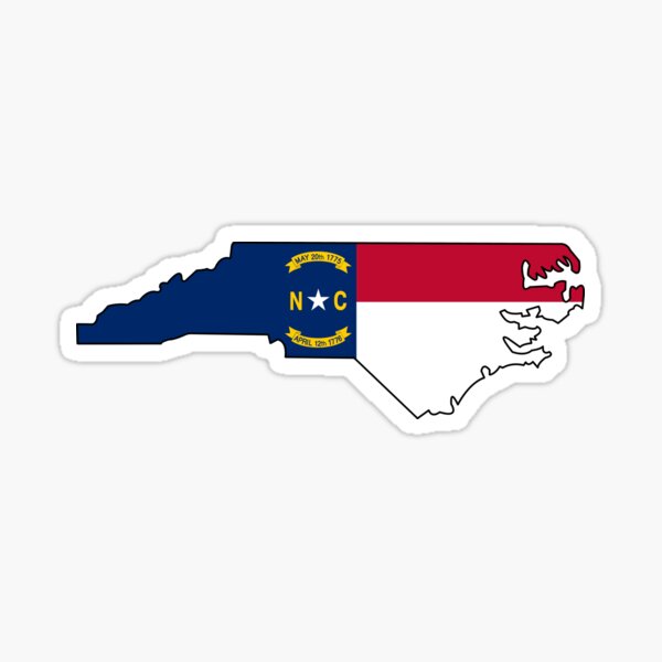 North Carolina State Flag Decal – Onward Reserve