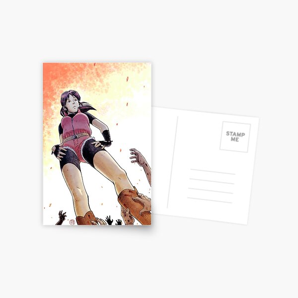 Resident evil - Ada Wong Tribute Postcard for Sale by senseidani