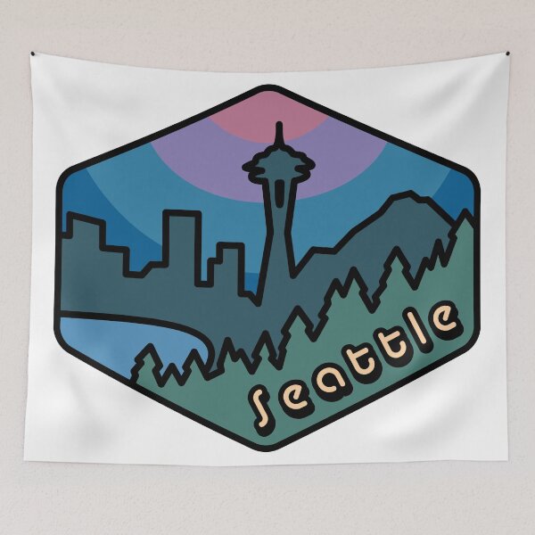 Item preview, Visit Seattle Washington designed and sold by montycoop.