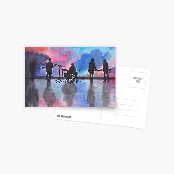 Day6 Watercolor Postcard