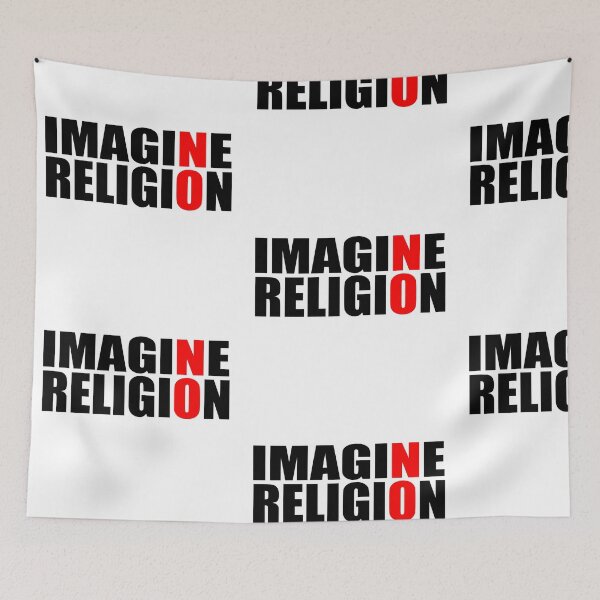 Item preview, IMAGINE RELIGION ON! GIFT IDEA designed and sold by JamesandLuis.
