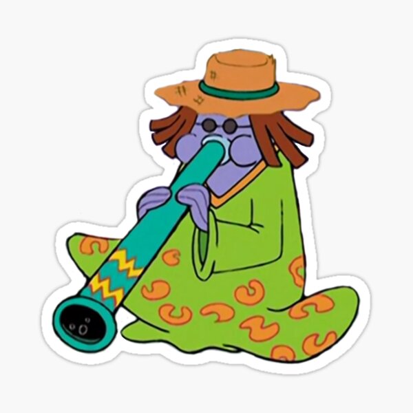 Sticker Didgeridoo Redbubble