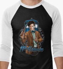 11th Doctor - Eleventh Heaven Men's Baseball ¾ T-Shirt