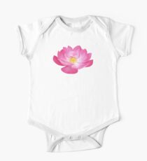 PINK FLOWER One Piece - Short Sleeve