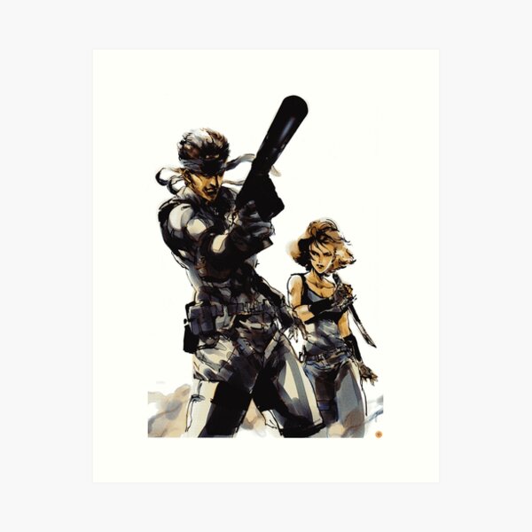 metal gear solid 1 artwork