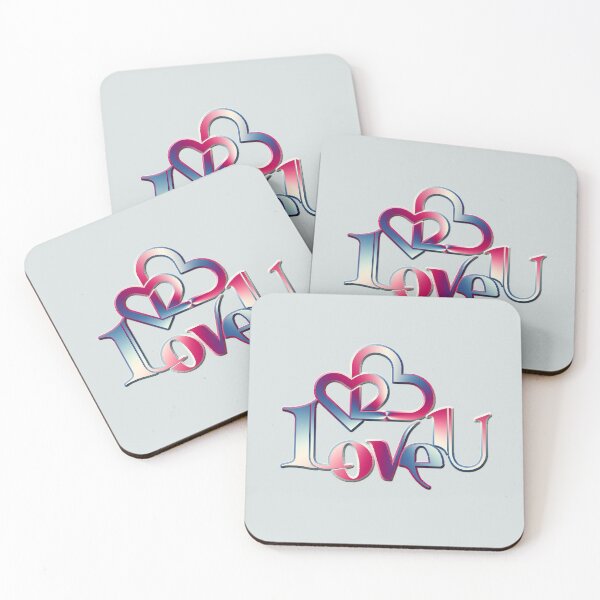 Item preview, I Love U designed and sold by doniainart.