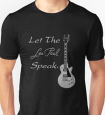Let The Les Paul Speak Unisex T-Shirt