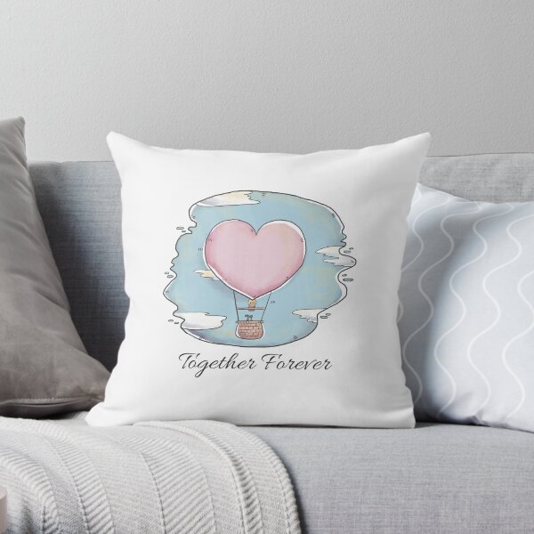 Valentine's Day - Together Forever Throw Pillow