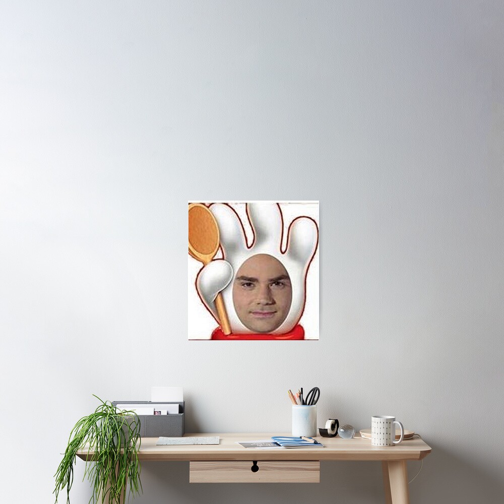 "Ben Shapiro hamburger helper" Poster for Sale by ratchef Redbubble
