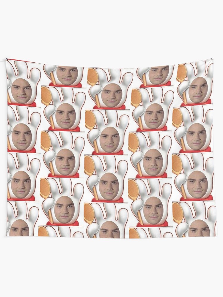 "Ben Shapiro hamburger helper" Tapestry by ratchef Redbubble