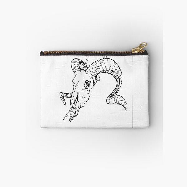 Item preview, Ram skull tattoo needles designed and sold by kelseytattoo.