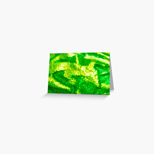 you call THAT green? Greeting Card