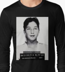Cher mugshot arrest fan art Long Sleeve T-Shirt