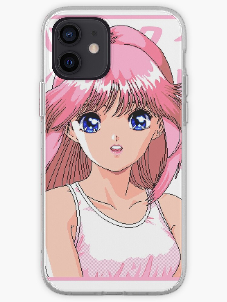 Valentines Day Sad Japanese Anime Aesthetic Iphone Case Cover By Poserboy Redbubble