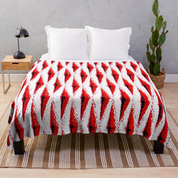 Item preview, Red, Black and White | Pop | Bright and Cheery | Pattern designed and sold by Alice-Mills.