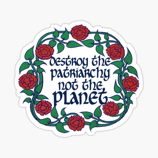 Artikel-Vorschau von Zerstöre das Patriarchat, nicht den Planeten, designt und verkauft von Boog Monst .