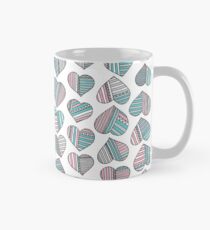 Hearts striped Mug