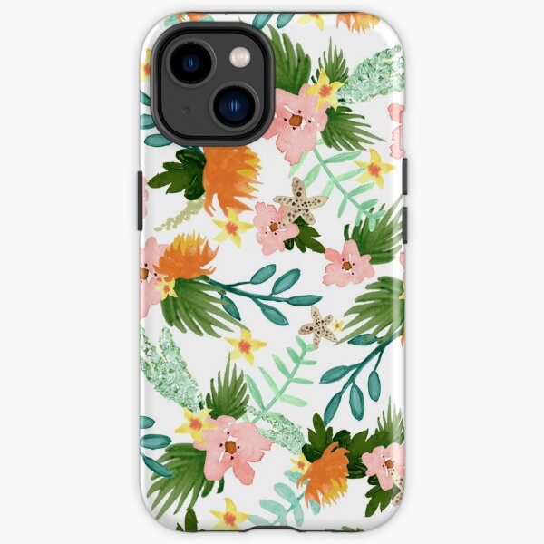 Coastline Floral iPhone Tough Case