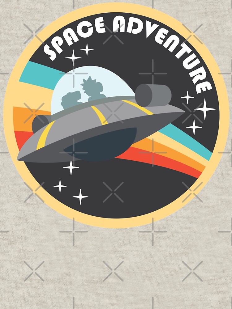 Space Adventure (Rick & Morty) by castl3t0ndesign