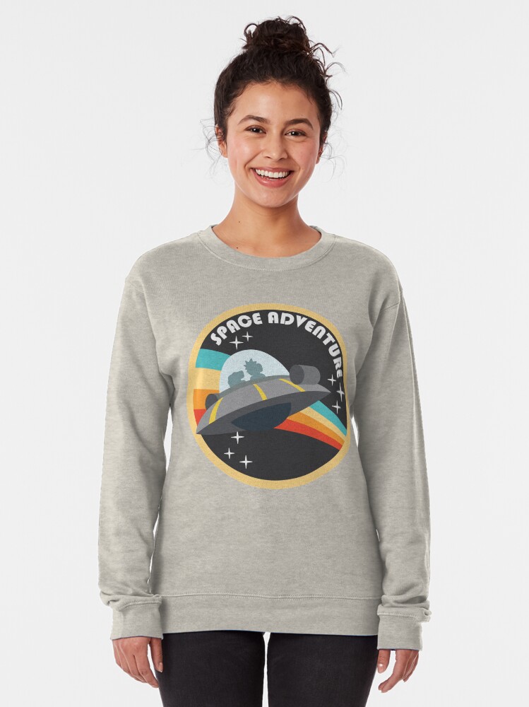 Alternate view of Space Adventure (Rick & Morty) Pullover Sweatshirt