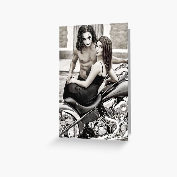 Eric Draven & Shelly Webster - The Crow Greeting Card