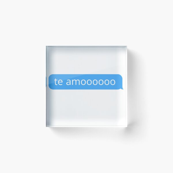 Item preview, te amo designed and sold by lb.stickers.