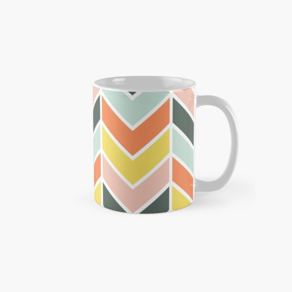 Cheerful Chevron Classic Mug
