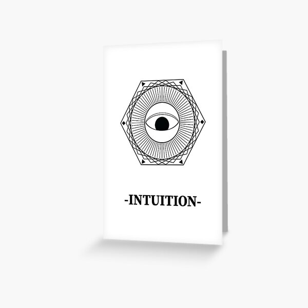 Intuition Card Greeting Card