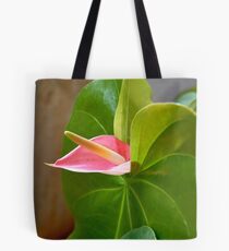 Pink Anthurium Tote Bag