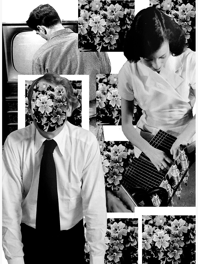 "Flower face" Poster for Sale by alexibonfils Redbubble