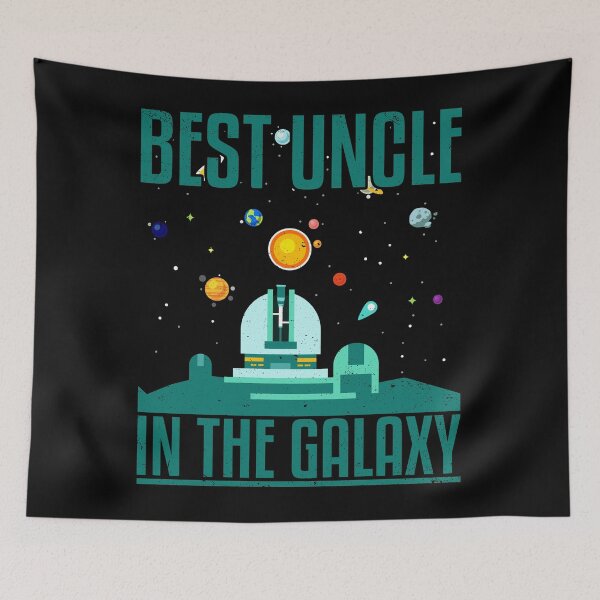 Item preview, Funny Best Uncle in the Galaxy T-Shirt designed and sold by fermo.