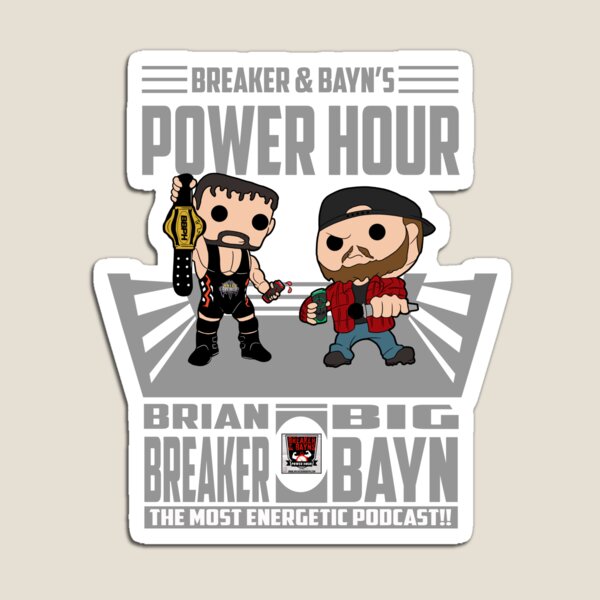 Breaker and Bayn’s Vinyl Hour Magnet