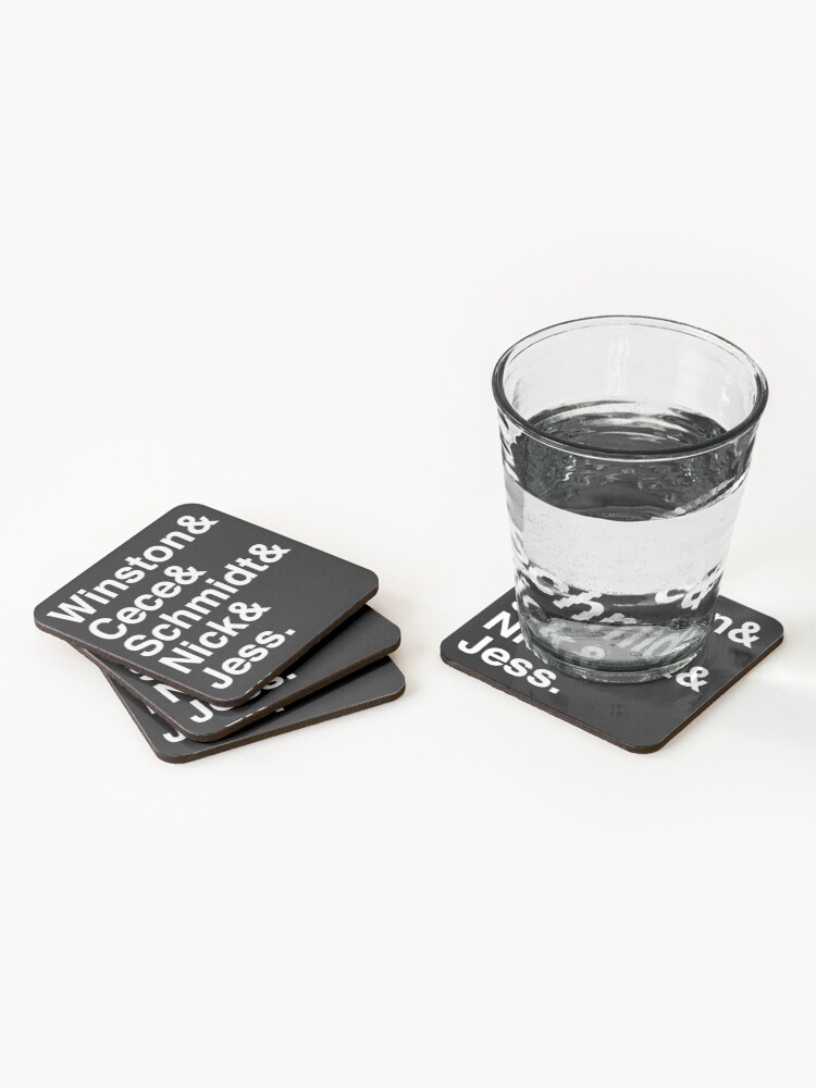 Alternate view of New Girl Jetset Coasters (Set of 4)